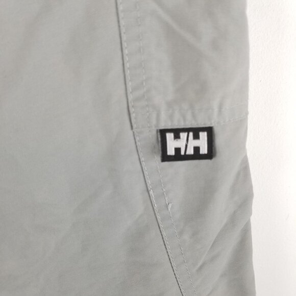 Helly Hansen Ski Pants Womens small Gray Nylon Pockets Water resistant FLAW - Picture 8 of 12